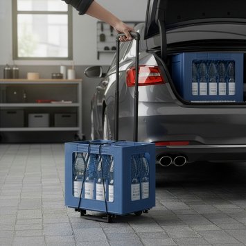 Compacte multifunctionele trolley