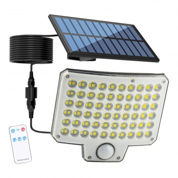 Solar-veiligheidslamp met afstandsbediening