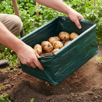 Opvouwbare tuinzifter XXL