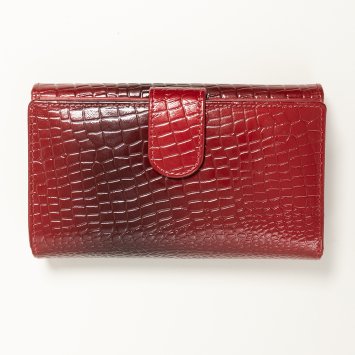 Portefeuille en cuir pour femme