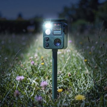 Répulsif solaire ultra-flexible pour animaux
