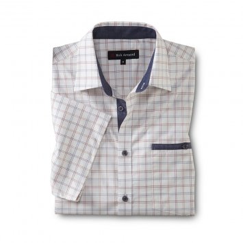 Chemise stretch à carreaux