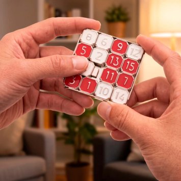 Puzzle coulissant de 15 pièces