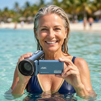 Waterdichte camcorder