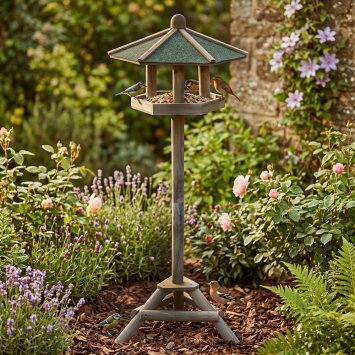 Mangeoire à oiseaux sur pied