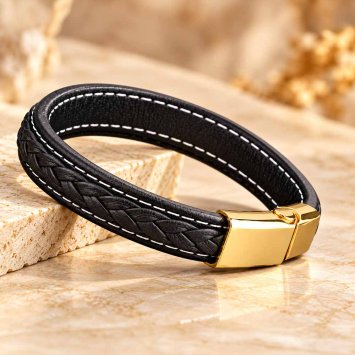 Bracelet cuir homme