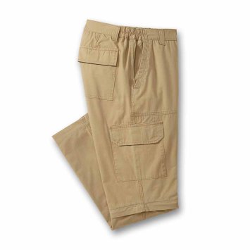 Pantalon cargo 2 en 1 zippé
