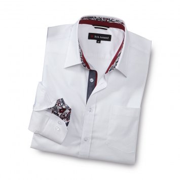 Overhemd van Milano-stretch