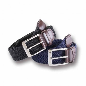 Ceinture tressée élastique Lot de 2 