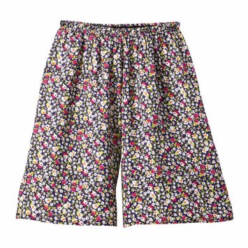 Jupe-culotte à motif floral