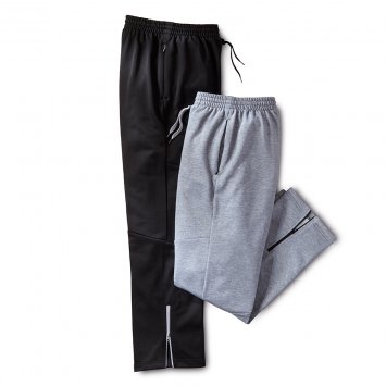 Pantalon détente zippé aux jambes