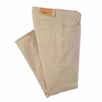 Pantalon stretch en coton