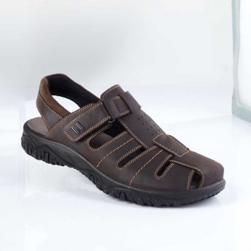 Comfortsandalen met klittenbandsluiting