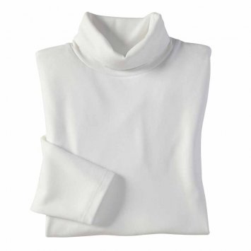 Pull à col roulé thermique