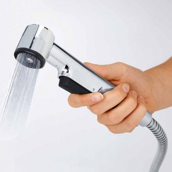 Douchette avec fonction arrêt-marche