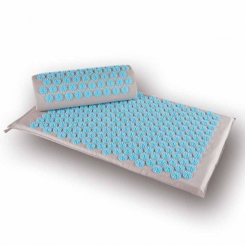 Tapis d'acupression avec coussin