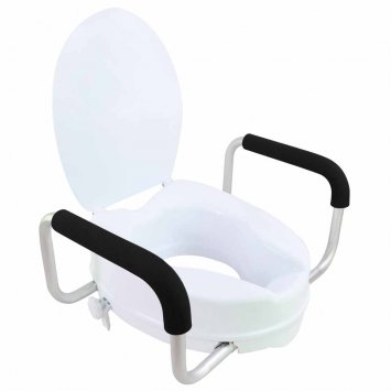 Rehausseur WC avec accoudoirs