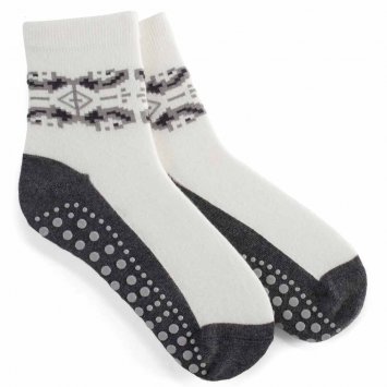 Chaussettes antidérapantes avec angora
