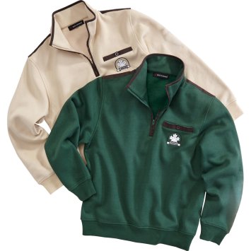 Sweat-shirt polaire brodé
