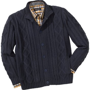Cardigan à losanges