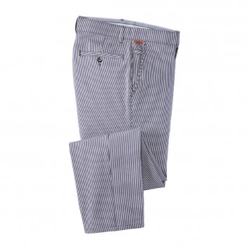 Pantalon en seersucker