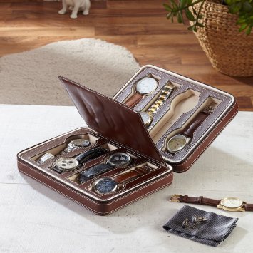 Étui de rangement pour 8 montres