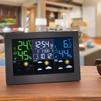 Station météo radiopilotée avec tendance