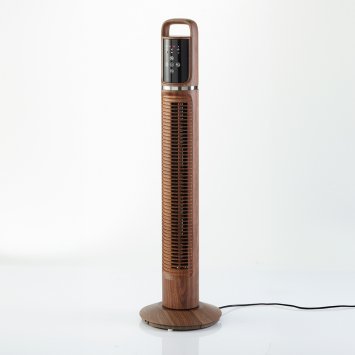 Ventilateur aspect bois