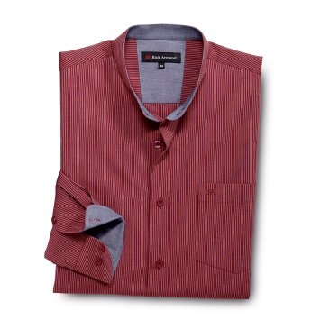 Chemise moderne à col montant