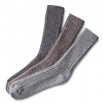 Chaussettes d'hiver avec alpaga Lot de 3 