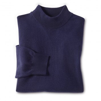 Pullover à col montant