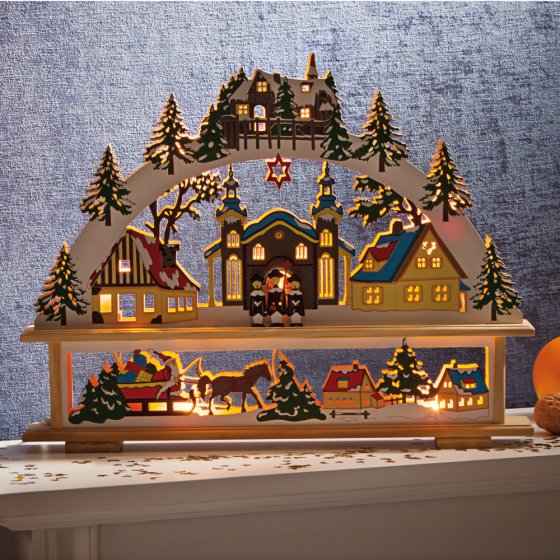 Kerstverlichting boog 