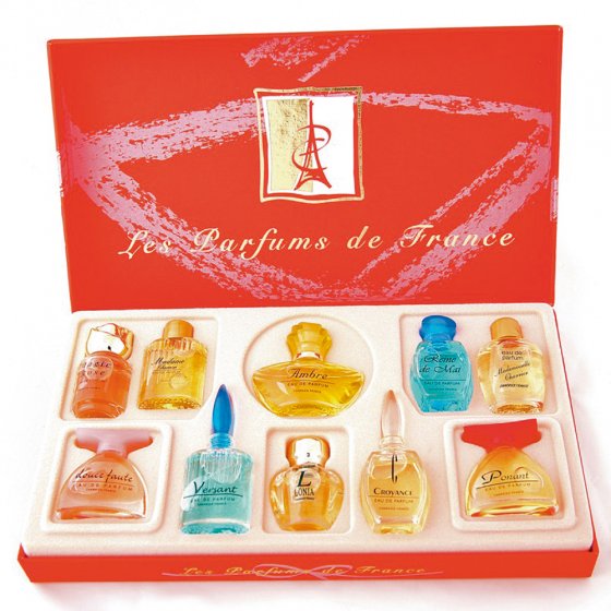 Coffret de parfums miniatures 