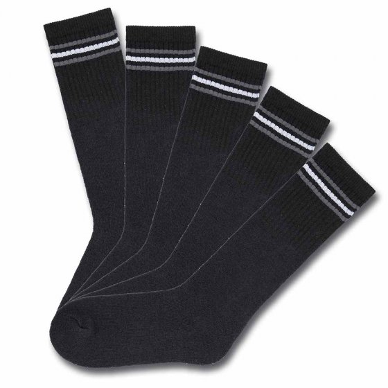 Chaussettes de loisirs en coton 43/46 | Noir