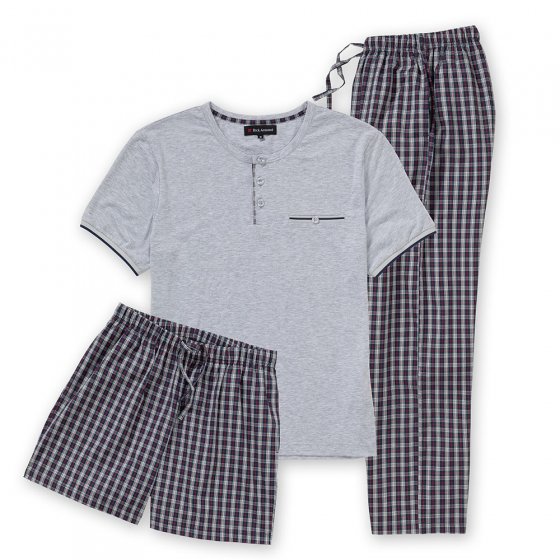 Korte pyjama, 3-delig 