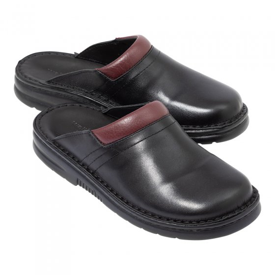 Mules classiques en cuir 