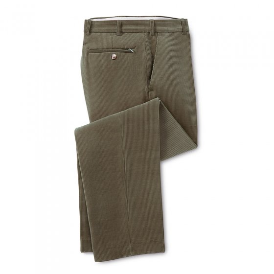 Pantalon en velours stretch 