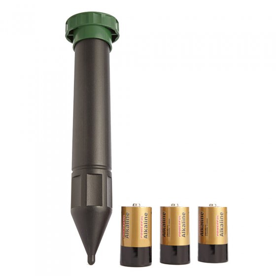 Dispositif anti-taupes à piles 