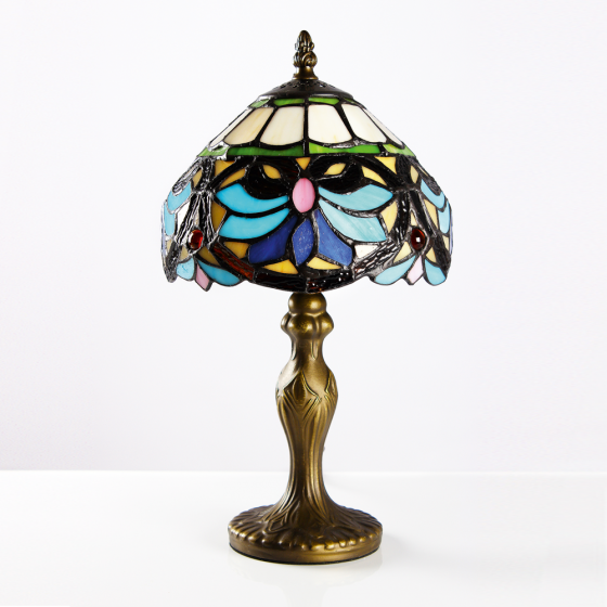 Tafellamp in Tiffanystijl 