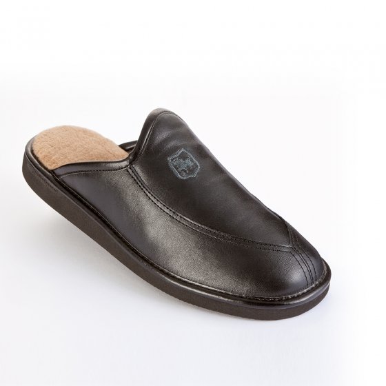 Chaussons luxe en cuir « ultra légers » 46 | Marron
