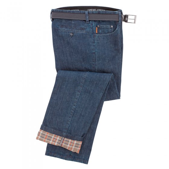 Jeans met thermovoering 