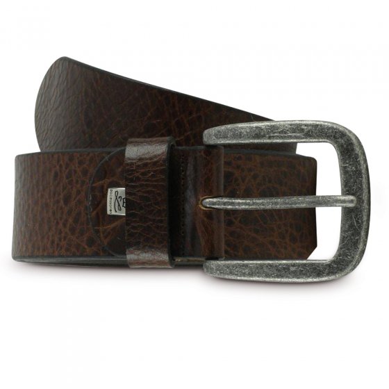Ceinture cuir de buffle vieilli 