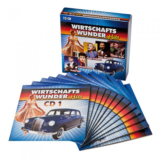 12-cd-box “Wirtschaftwunder-Hits” 