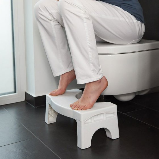 Opvouwbare toilethulp 