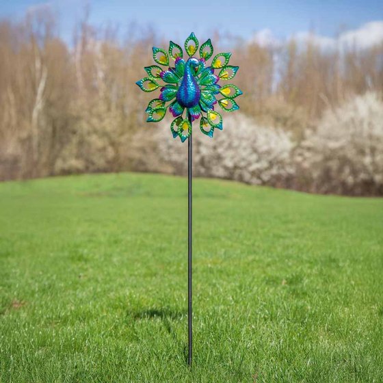 Led-windmolen 'Pauw' op zonne-energie 