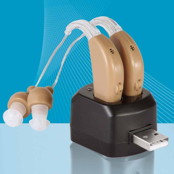 Oplaadbaar gehoorapparaat 