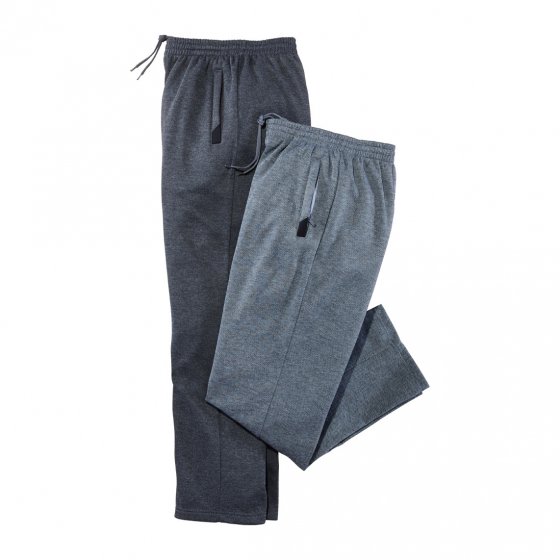 Pantalons détente XXL (54/56) | Gris clair#Gris foncé