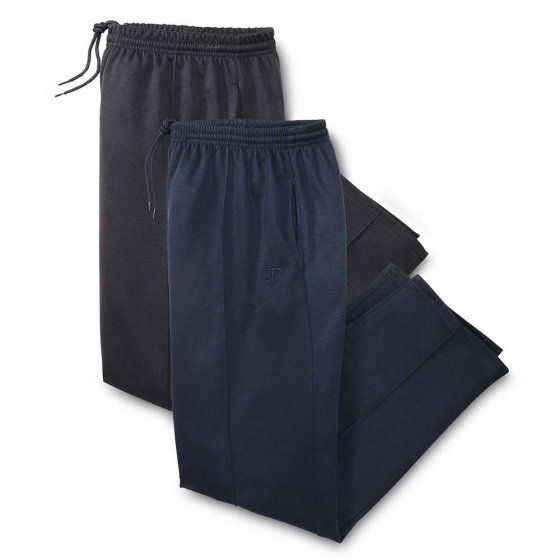 Pantalon de loisir passepoilé 