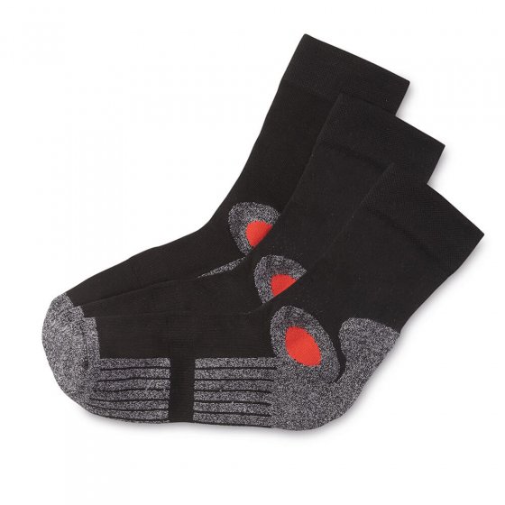 Katoenen activ-sokken 3 stuks 