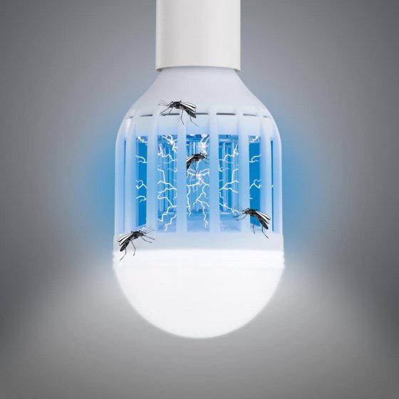 Lampe LED anti-moustiques  "2 en 1" 